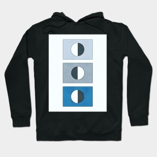 High Contrast Blue Hoodie